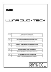 Baxi LUNA DUO-TEC+ Manual Del Usuario