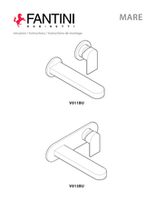 Fantini Rubinetti Mare V011BU Instrucciones