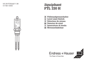 Endress+Hauser liquiphant FTL 330 H Manual De Instrucciones