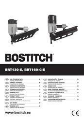 Bostitch BRT160-C-E Manual Del Usuario