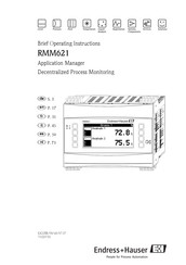 Endress+Hauser RMM621 Instrucciones De Operación