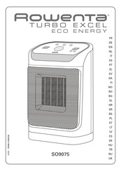 Rowenta TURBO EXCEL ECO ENERGY Manual Del Usuario