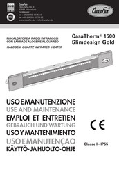 Casa Fan CasaTherm 1500 Uso Y Mantenimiento