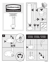 Rubbermaid Infinity 9W31 Instrucciones De Montaje