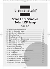 brennenstuhl SOL 80 Instrucciones De Empleo