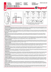 Legrand LEXIC MicroRex T11 Manual De Instrucciones