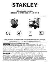 Stanley ST-125-OFR-E Manual De Instrucciones