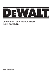 DeWalt DCB120 Manual De Instrucciones