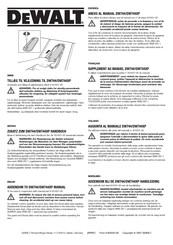 DeWalt DW744 Manual De Instrucciones