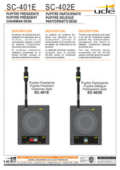 UDE EMPOTRADO SC-401/E Guia Del Usuario