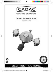 Cadac DUAL POWER PAK Manual Del Usuario