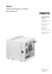 Festo 8036812 Instrucciones De Montaje