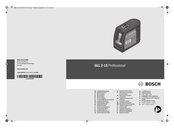 Bosch GLL 2-15 Manual Original