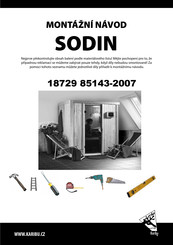 Karibu SODIN 18729-2007 Instrucciones De Montaje