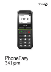 Doro PhoneEasy 341gsm Manual Del Usuario