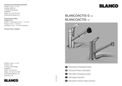 Blanco ACTIS-S HD Instrucciones De Montaje Y Mantenimiento