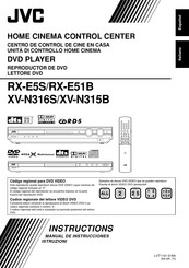 JVC RX-E51B Manual De Instrucciones