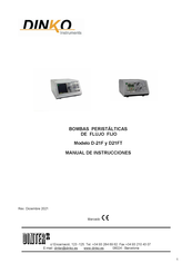 DINKO Instruments D-21F Manual De Instrucciones