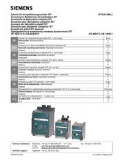 Siemens 3VT9.00-3MN.2 Instructivo