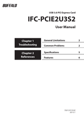 Buffalo IFC-PCIE2U3S2 Manual Del Usuario