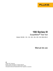 Fluke 190-104 Manual De Uso