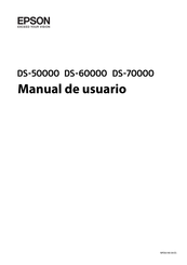 Epson DS-60000 Manual De Usuario