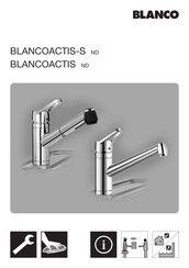 Blanco ACTIS-S ND Instrucciones De Montaje Y Mantenimiento