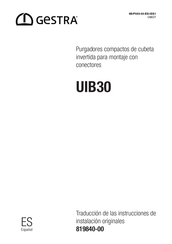 GESTRA UIB30 Traduccion De Las Instrucciones