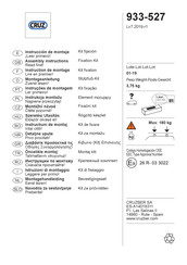 CRUZ 933-527 Instrucciones De Montaje