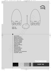 THOMSON WSP 740 U Manual De Utilización