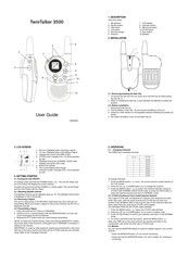 Topcom TwinTalker 3500 Manual Del Usuario