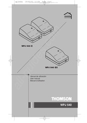 THOMSON WPJ 540 Manual De Utilización