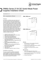 Interlogix PM86 Serie Manual De Instalación