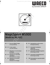 Dometic GROUP WAECO MagicSpeed MS900 Serie Instrucciones De Montaje