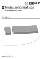 RADEMACHER DuoFern 9431 Traducción De Las Instrucciones Originales