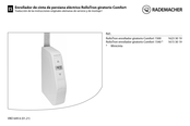 RADEMACHER RolloTron Comfort 1540 Traducción De Las Instrucciones Originales