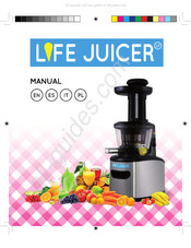 Viatek LIFE JUICER Manual De Instrucciones