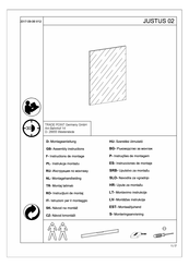 TRADE POINT JUSTUS 02 Instrucciones De Montaje