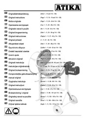 ATIKA MIX 130 Manual De Instrucciones