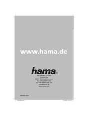 Hama 00089299 Manual De Instrucciones