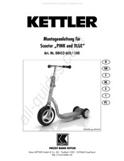Kettler 08452-500 Instrucciones De Montaje