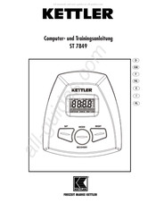 Kettler ST 7849 Instrucciones Informáticas Y De Formación