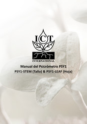 ICT International PSY1-LEAF Manual Del Usuario