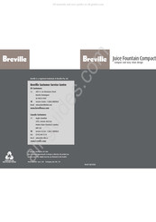 Breville BJE200XL Manual De Instrucciones