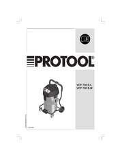 Protool VCP 700 E-L Manual De Instrucciones