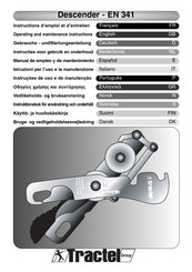 Tractel EN 341 Manual De Empleo Y De Mantenimiento