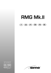 Sime RMG Mk.II Serie Instrucciones Para El Instalador