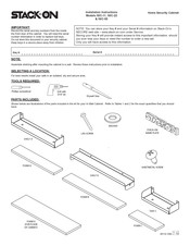 STACK-ON IWC-22 Instrucciones De Instalación