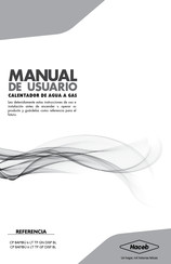 Haceb CP BAMBÚ 6 LT TF GN DISP BL Manual Del Usuario