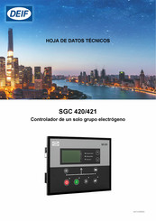 Deif SGC 421 Manual Del Usuario